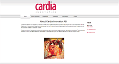 Desktop Screenshot of cardiainnovation.com